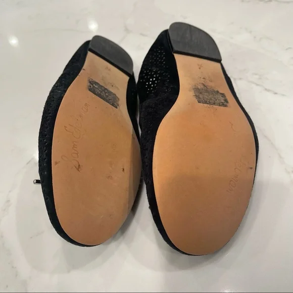🎉HOST PICK🎉 Sam Edelman black suede Felicia ballet flats - Picture 10 of 14